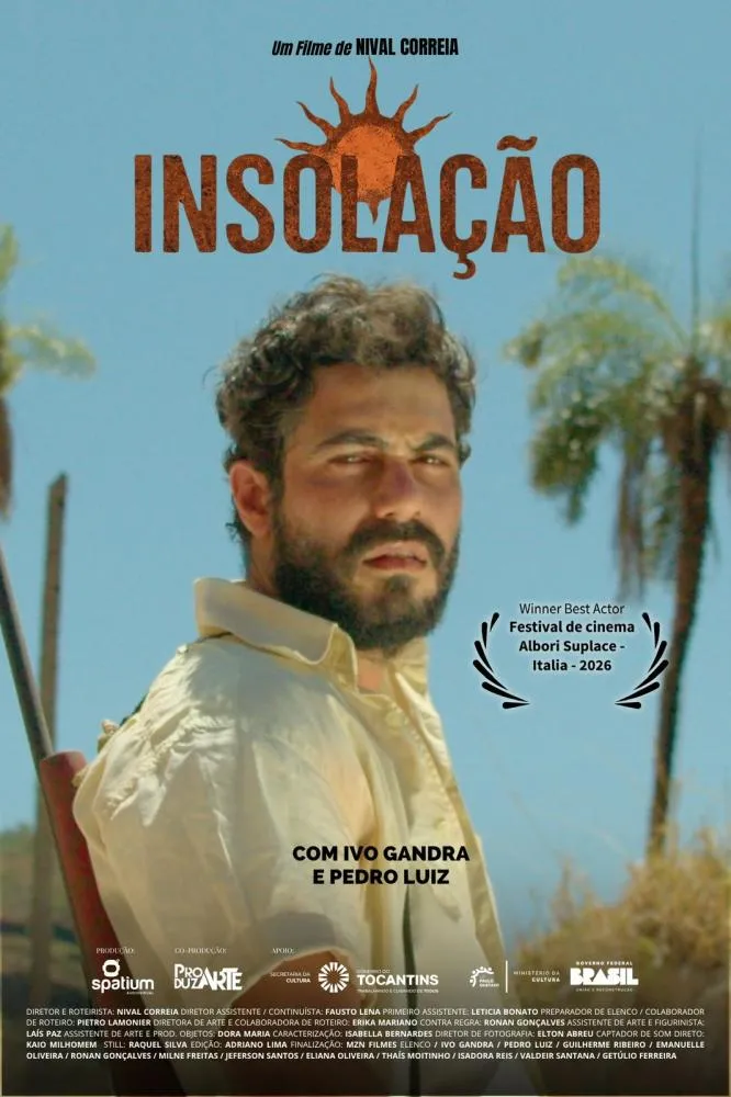 Ivo Gandra conquista prêmio de Melhor Ator na Itália e leva cinema tocantinense ao reconhecimento internacional